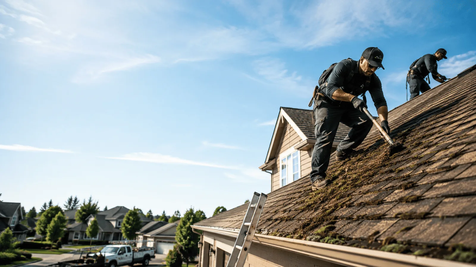 Roof Moss Removal in Harbinger, NC near me
